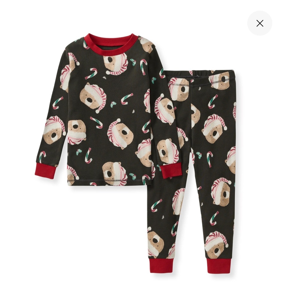 Burt’s Bee’s Christmas Snug Fit Pajamas- size 4t
